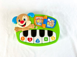 Fisher-Price Laugh And Learn Puppy's Piano Playset - English Edition