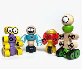 Tinker Totter Robots Playset