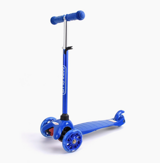 Scooter - Chrome Wheels, Matte Finished - Blue