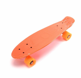 Skateboard, 22", Lightweight & Durable - Orange