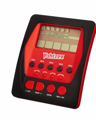 Hasbro Electronic Handheld Yahtzee Game