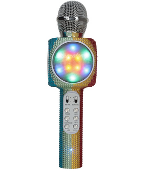 Singalong Rainbow Bling Karaoke Microphone