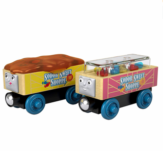 Fisher-Price® Thomas & Friends™ Wood Rosie's Prize Pony & Candy Cars