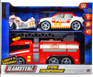 Teamsterz Light n Sound Fire Response Playset