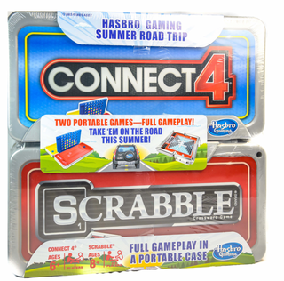 Connect 4 & Scrabble: Road Trip Series 2 Pack
