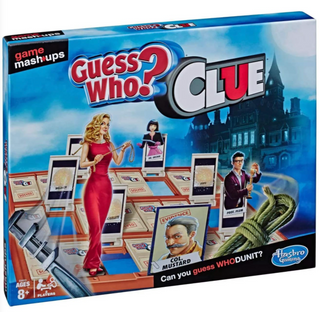 Guess Who? Clue Hasbro Games Mashups
