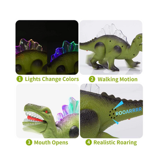 Walking Dinosaur Toy - Green