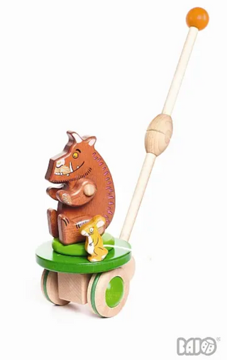 BAJO Gruffalo & Mouse Push Toy