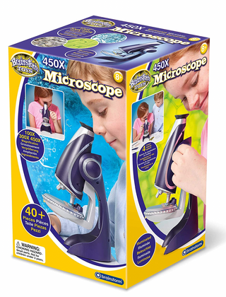 Brainstorm Toys 450X Illuminated Microscope