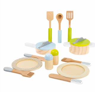 Wooden Toys Dining & Cutlery Playset