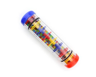 Mini Baby Rain Stick Beaded Raindrops Children's Mini Musical Instruments Rattle