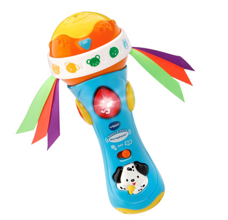 VTech Babble and Rattle Microphone, Fun Musical Toy for Baby