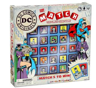 DC Superheroes Match Board Game, Multicoloured