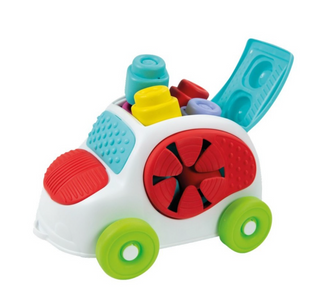 Clementoni Soft Clemmy Touch, Discover and Guide Sensory Car