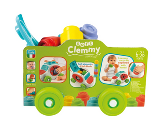 Clementoni Soft Clemmy Touch, Discover and Guide Sensory Car